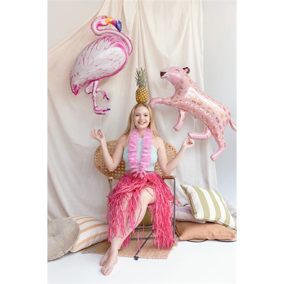 Hawaii nyaklánc világos rózsaszín 1,2 m