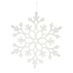 Hópehely flokkolt, akasztós 40,6 cm