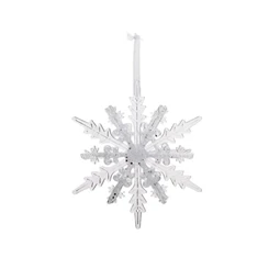 Hópihe glitteres, akasztós 16 cm