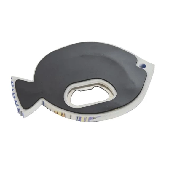 Hűtőmágnes hal 11x1x8 cm 4 féle