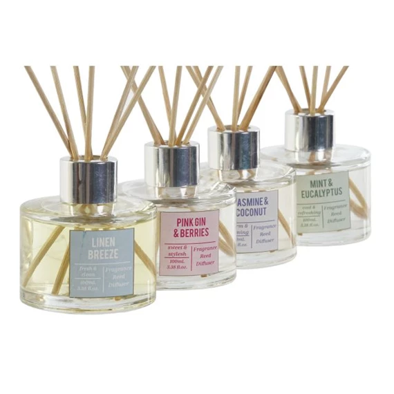 Illatosító pálcával 100 ml 8x8x20 cm 4 féle