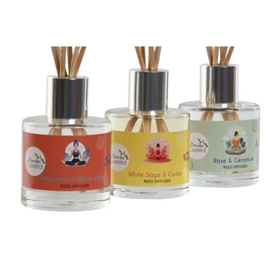 Illatosító pálcával 50 ml, motiváló 5x5x18 cm 3 féle