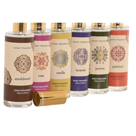 Illatosító spray, Mandala 100 ml 4x4x16 cm 6 féle