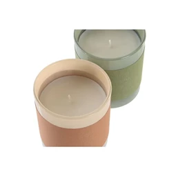 Illatgyertya 8x8x9 cm 2 féle