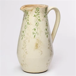 Kancsó füllel virág mintával 20x14,5x25,5 cm