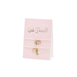 Kártya karkötőkkel legjobb barátok, 10,5x14,8 cm