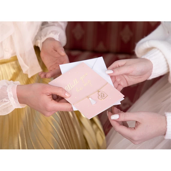 Kártya karkötővel leszel a koszorúslányom 10,5x14,8 cm