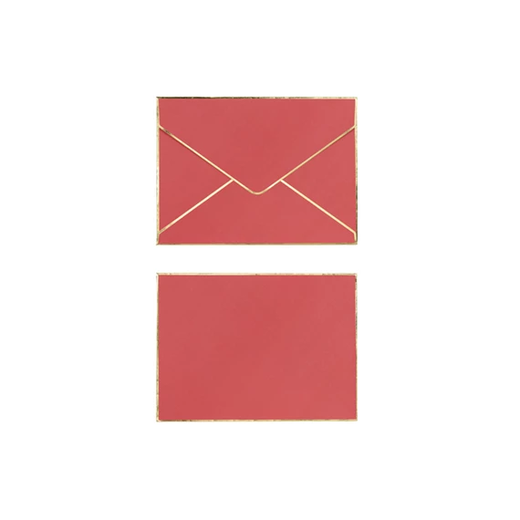 Kártya zománc kitűzővel bride team, 10,5x15 cm