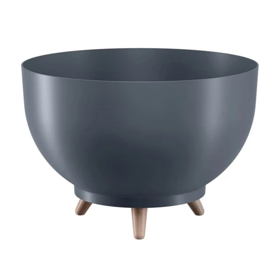 MIKA SATINA kaspó lábakkal, kerek 24 cm