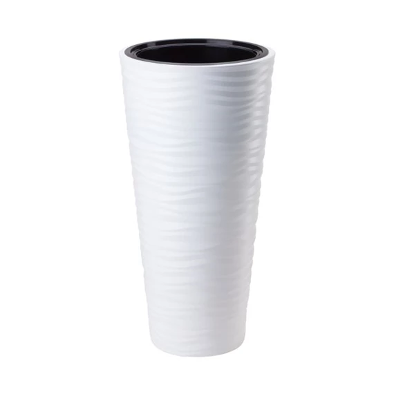 SAHARA kaspó kerek, álló, ültető betéttel 34x68 cm