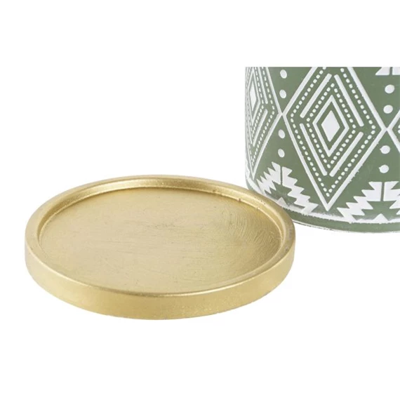 Kaspó alátéttel 13x13x13 cm 4 féle