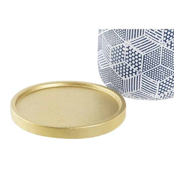 Kaspó alátéttel 13x13x13 cm 4 féle