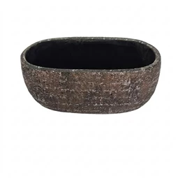 Kaspó hosszúkás 22,5x11,5x10,5 cm