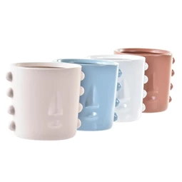 Kaspó fej 15x13x12,5 cm 4 féle