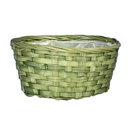 Kosár ültethető, kerek 20x9 cm