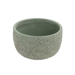 Kaspó margaréta mintával 16,8x16,8x9,8 cm