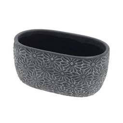 Kaspó margaréta mintával 20x11x9,8 cm