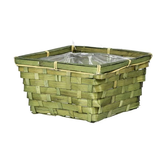 Kosár ültethető, négyszögletes 19x14 cm
