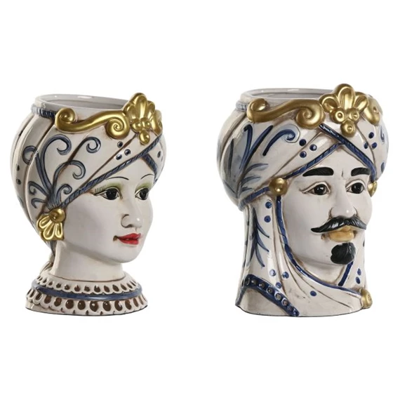 Kaspó nő, férfi 15x15x26 cm 2 féle