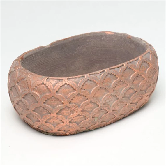 Kaspó ovális 20x13x7 cm