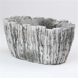 Kaspó ovális 26x14x13,5 cm