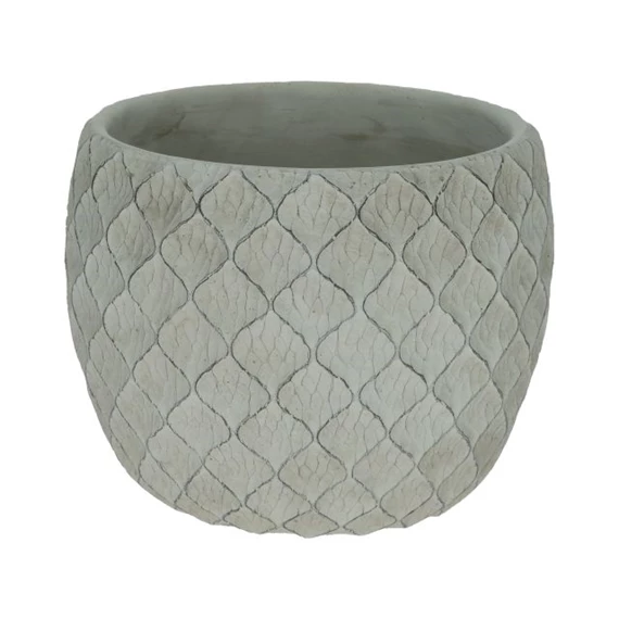 Kaspó rombusz mintával 18,3x18,3x15 cm