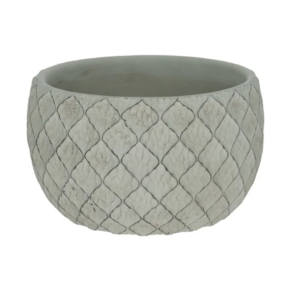 Kaspó rombusz mintával 20x20x10,8 cm