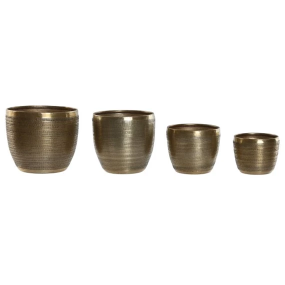 Kaspó szett kerek 16x16,5x15,5 cm S/4