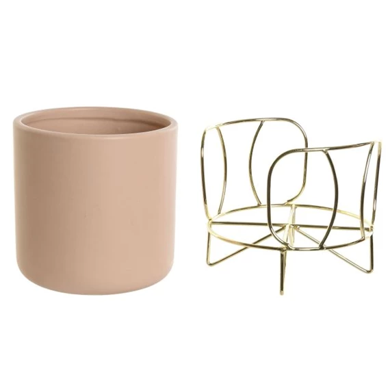 Kaspó szett 18x18x21 cm 2 féle