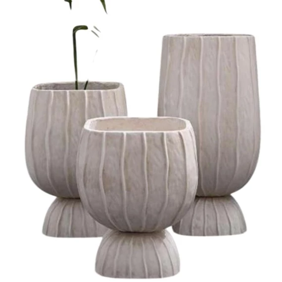 Kaspó szett 35x35x45 cm