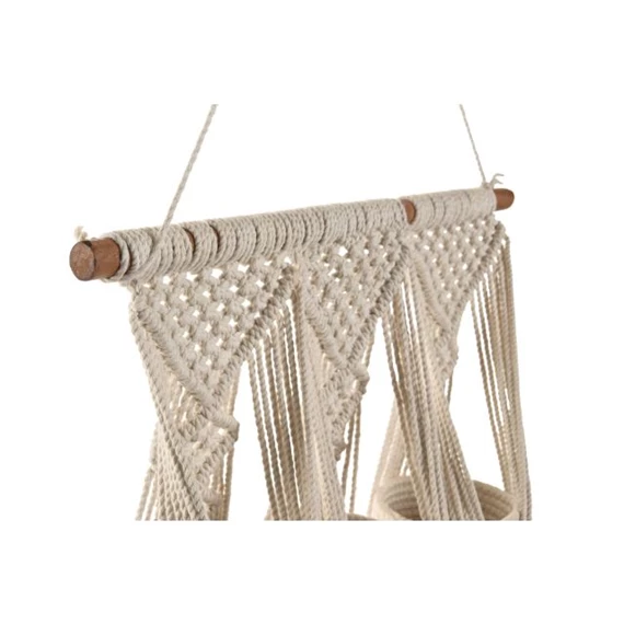 Kaspó szett makramé 46x2x93 cm