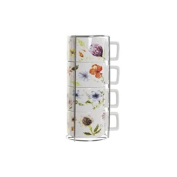 Kávés készlet 13x9,5x6,5 cm 260 ml S/4