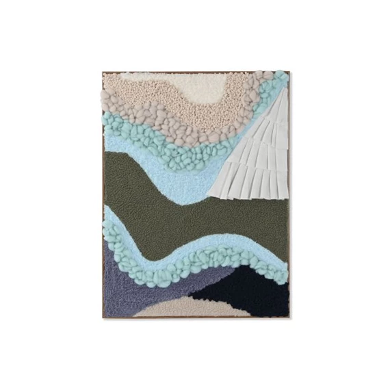 Kép absztrakt 3D-s, keretes 60x80 cm