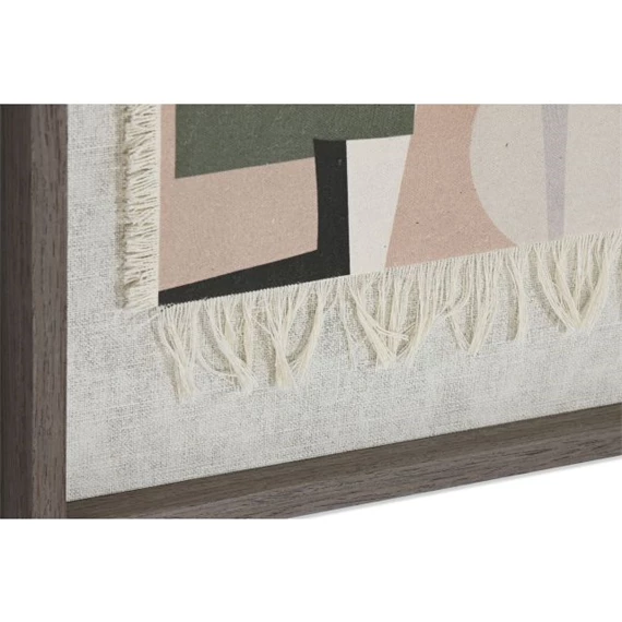 Kép absztrakt 3D-s, keretes 42,4x3x57 cm 2 féle