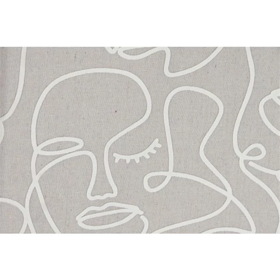 Kép absztrakt arc 40x1,8x50 cm 2 féle