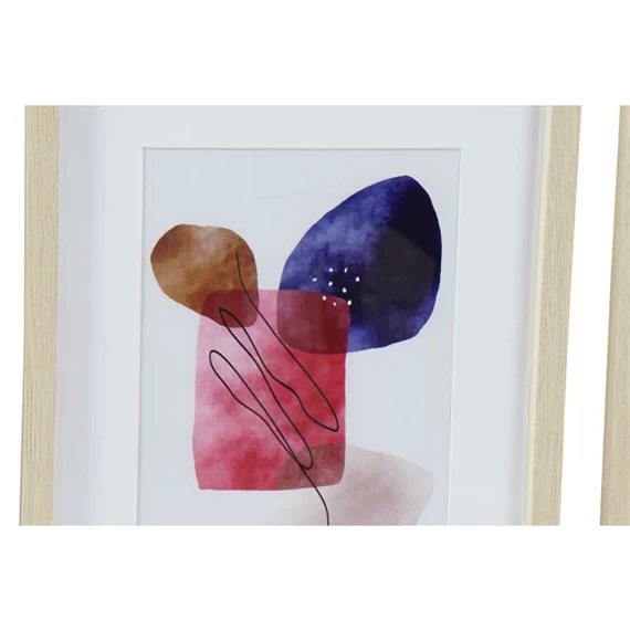 Kép absztrakt, keretes 35x2x45 cm 4 féle