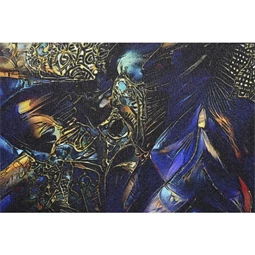 Kép afrikai állatos, csillámos 60x2x60 cm 4 féle