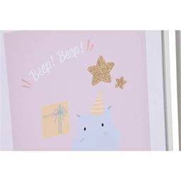 Kép állatos, keretes 30x2,5x40 cm 4 féle