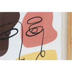 Kép absztrakt arc 55x2x70 cm 2 féle