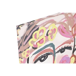 Kép absztrakt arcok 70x3,7x50 cm 2 féle