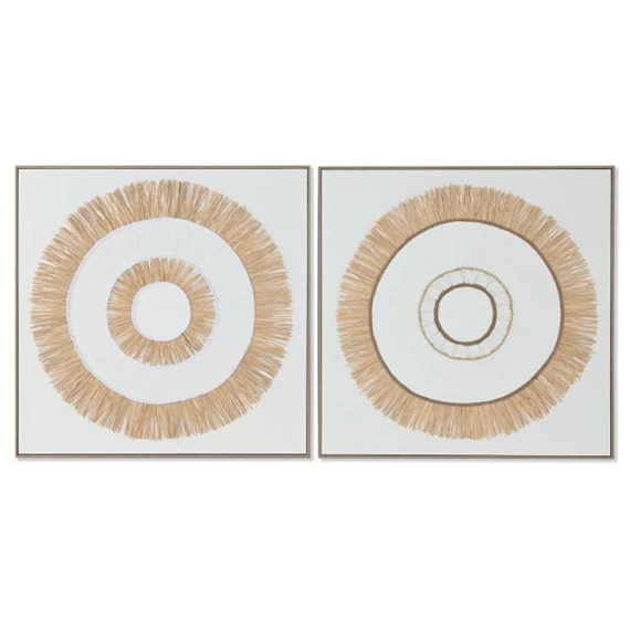 Kép boho, keretes 92x4,5x92 cm 2 féle