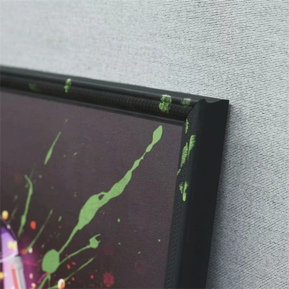 Kép keretes, LED-es koktél 63x3,7x93 cm 2 féle