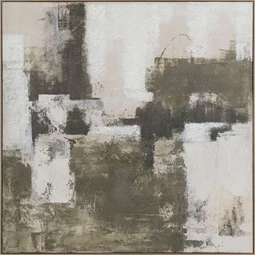 Kép keretes, absztrakt 120x5,2x120 cm