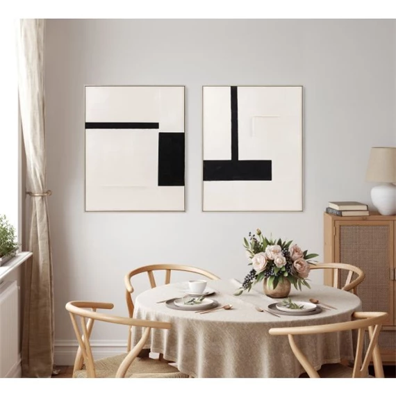 Kép keretes, absztrakt 82x3,8x102 cm 2 féle