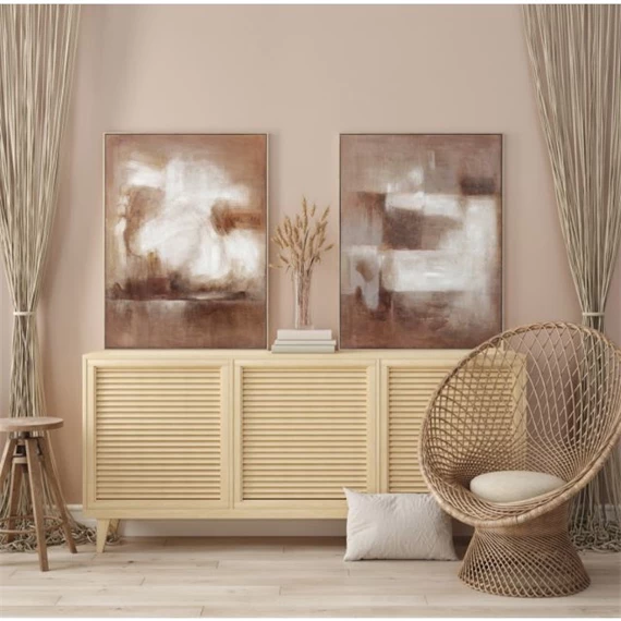 Kép keretes, absztrakt 92x3,8x122 cm 2 féle