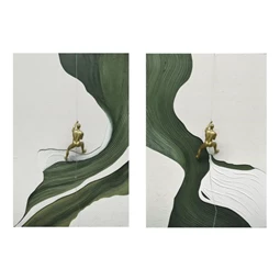 Kép keretes, ember 80x3,50x120 cm 2 féle