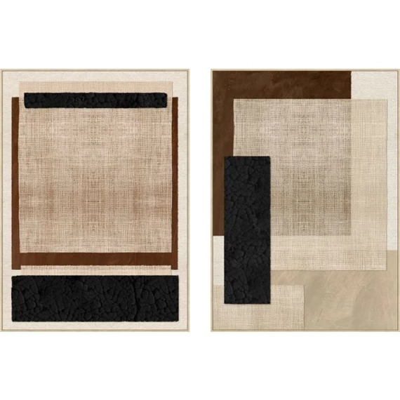 Kép keretes, modern 103x4,5x143 cm 2 féle