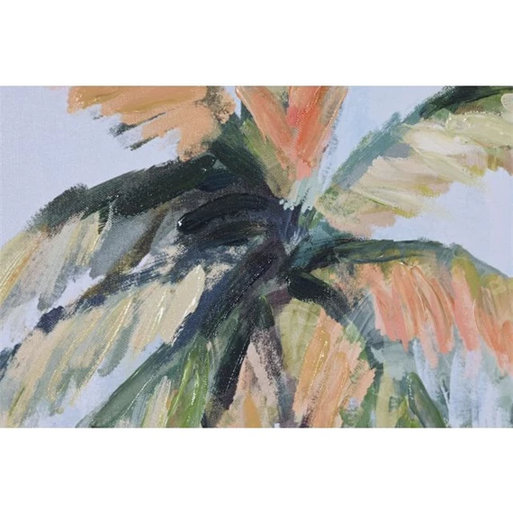 Kép keretes, pálmafák 120x3,5x90 cm 2 féle