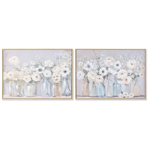 Kép keretes, vázák 70x3,5x50 cm 2 féle