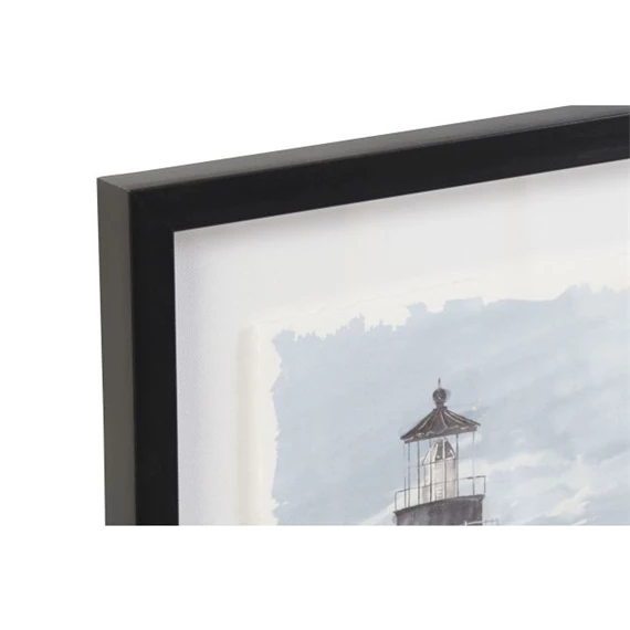Kép keretes, világítótorony 40x3,3x50 cm 2 féle